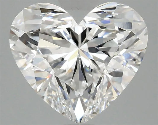 2.97ct Heart Lab Grown Diamond (Colour D, Clarity VS2, IGI Certified)