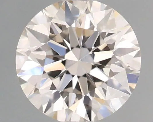 0.35ct Round Natural Diamond (Colour I, Clarity IF, Cut EX, IGI Certified)