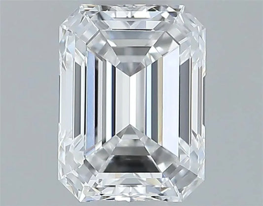0.60ct Emerald Natural Diamond (Colour E, Clarity VVS1, Cut EX, GIA Certified)