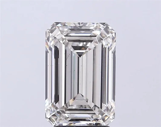 3.03ct Emerald Lab Grown Diamond (Colour H, Clarity VS2, IGI Certified)