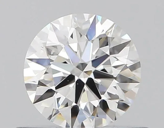 0.50ct Round Natural Diamond (Colour E, Clarity VVS2, Cut EX, GIA Certified)