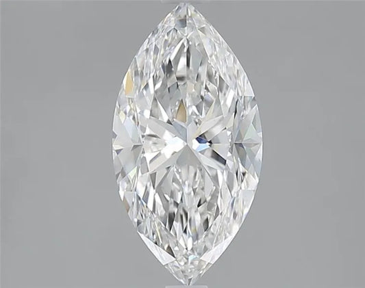 2.00ct Marquise Natural Diamond (Colour F, Clarity VS2, Cut GD, GIA Certified)