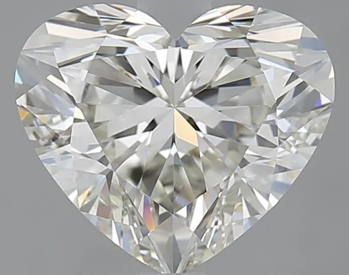 1.62ct Heart Natural Diamond (Colour J, Clarity IF, Cut VG, IGI Certified)