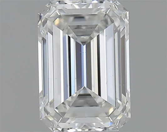 0.93ct Emerald Natural Diamond (Colour G, Clarity VS2, Cut EX, GIA Certified)