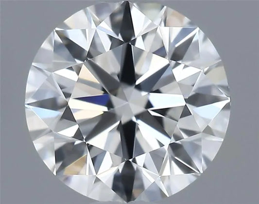 0.50ct Round Natural Diamond (Colour E, Clarity VVS2, Cut EX, GIA Certified)