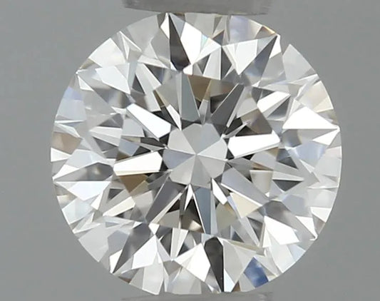 0.37ct Round Natural Diamond (Colour Brown, Clarity VVS1, Cut EX, GIA Certified)