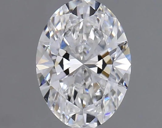 0.70ct Oval Natural Diamond (Colour E, Clarity VS2, GIA Certified)