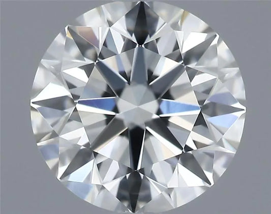0.56ct Round Natural Diamond (Colour F, Clarity VVS1, Cut EX, GIA Certified)
