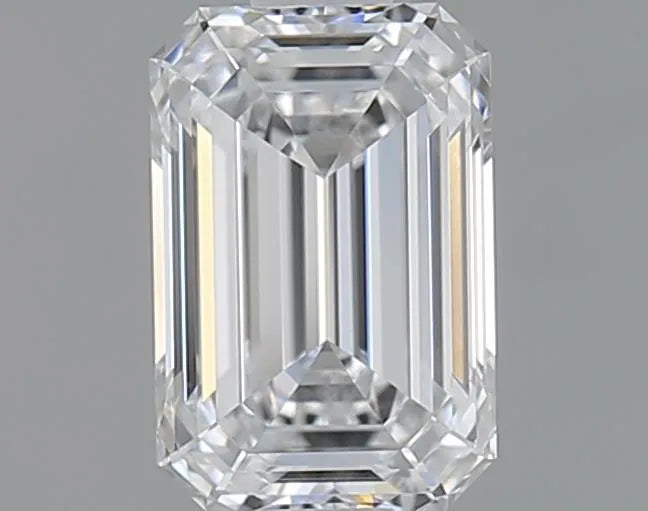 0.75ct Emerald Natural Diamond (Colour D, Clarity IF, Cut EX, GIA Certified)