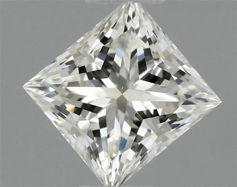 0.40ct Princess Natural Diamond (Colour J, Clarity VS1, GIA Certified)