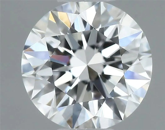 0.40ct Round Natural Diamond (Colour D, Clarity VVS2, Cut EX, GIA Certified)