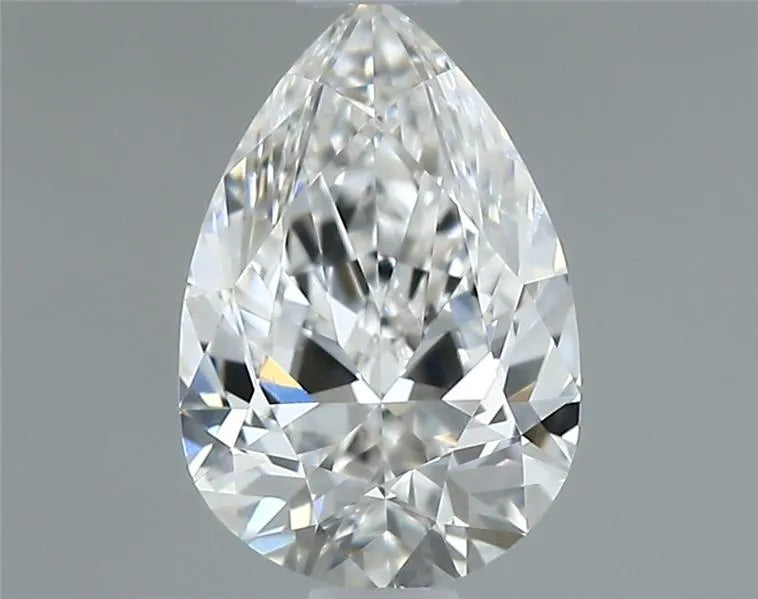 0.50ct Pear Natural Diamond (Colour F, Clarity VS1, GIA Certified)