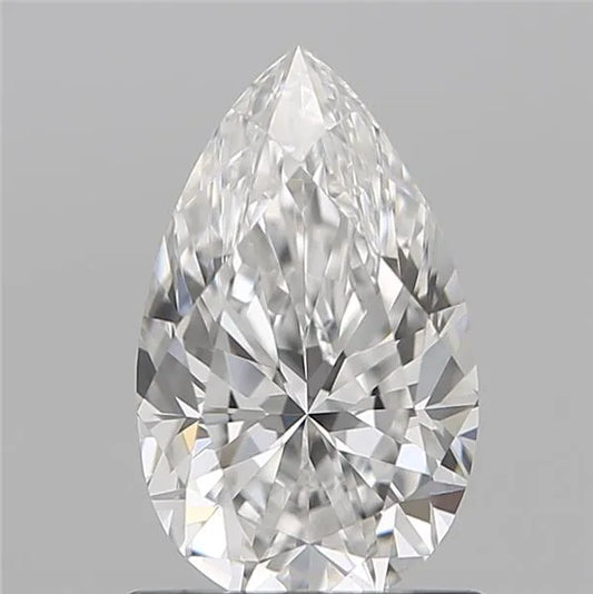 0.06ct Pear Natural Diamond (Colour E, Clarity VVS2, Cut VG, IGI Certified)