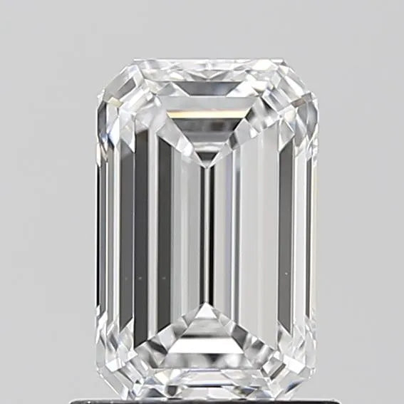 1.25ct Emerald Natural Diamond (Colour D, Clarity VVS1, GIA Certified)