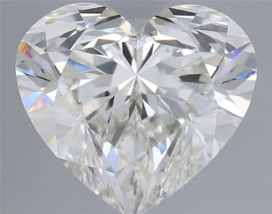 2.01ct Heart Natural Diamond (Colour F, Clarity VVS2, Cut VG, IGI Certified)