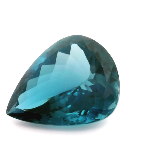 26.00ct Pear Natural Topaz (Colour Blue, Clarity Eye Clean, Cut Faceted)