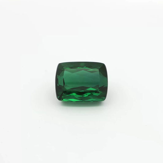28.09ct Cushion Natural Tourmaline (Colour Green, Clarity Eye Clean, Cut Faceted)
