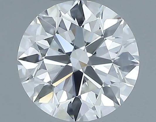 0.90ct Round Natural Diamond (Colour D, Clarity VVS2, Cut EX, GIA Certified)