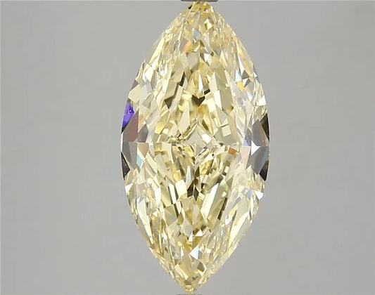 3.00ct Marquise Natural Diamond (Colour Fancy Yellow, Clarity VS2, GIA Certified)