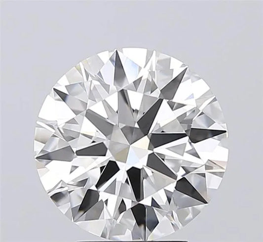 3.00ct Round Lab Grown Diamond (Colour F, Clarity VVS1, Cut ID, IGI Certified)