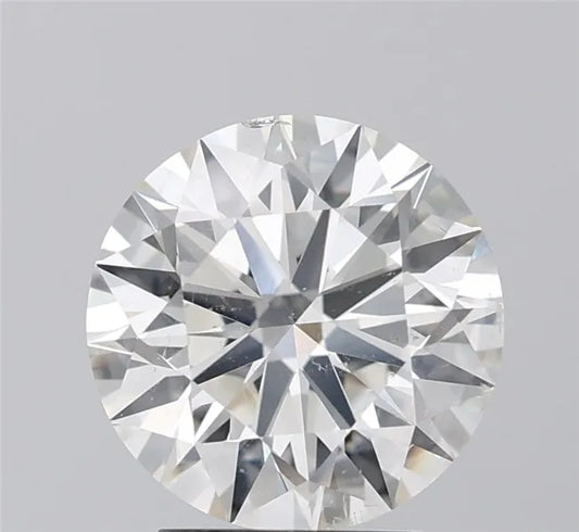 3.01ct Round Natural Diamond (Colour H, Clarity SI1, Cut EX, IGI Certified)