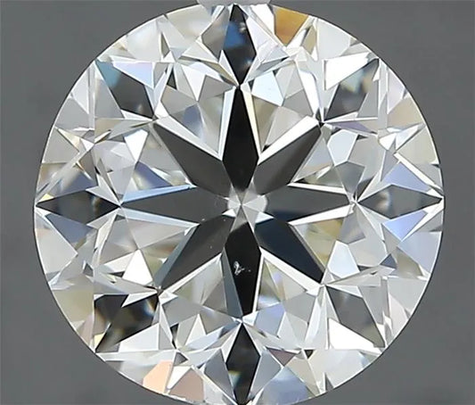 3.01ct Round Natural Diamond (Colour H, Clarity VS2, Cut VG, IGI Certified)