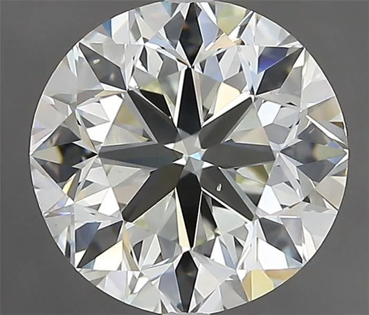 3.01ct Round Natural Diamond (Colour I, Clarity VS2, Cut VG, IGI Certified)