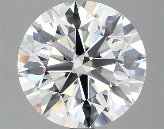 3.02ct Round Lab Grown Diamond (Colour E, Clarity VVS2, Cut EX, IGI Certified)