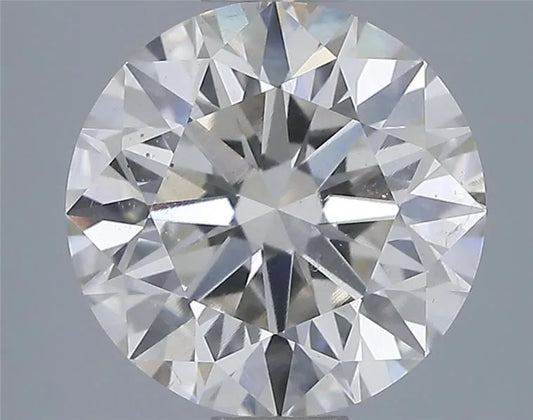 3.02ct Round Natural Diamond (Colour J, Clarity SI1, Cut EX, IGI Certified)