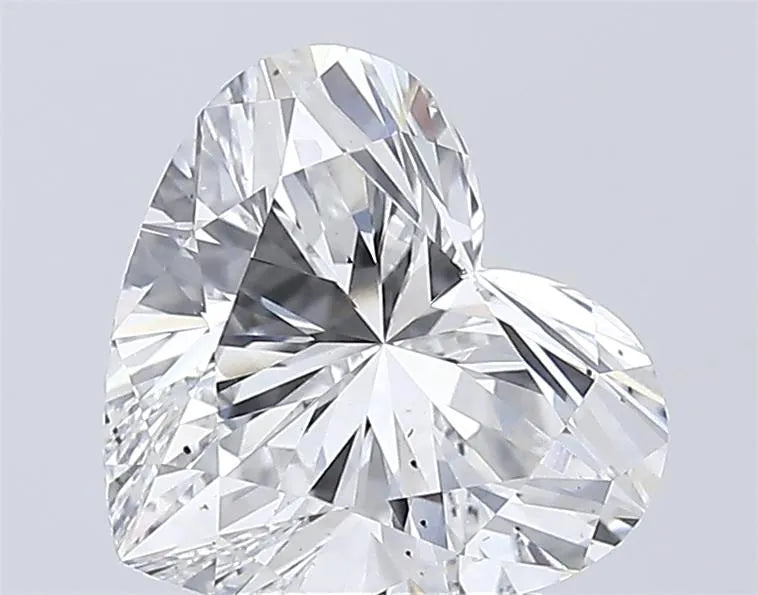 3.03ct Heart Lab Grown Diamond (Colour E, Clarity SI1, IGI Certified)