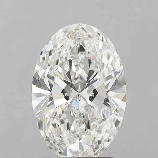 3.03ct Oval Lab Grown Diamond (Colour F, Clarity VVS2, IGI Certified)