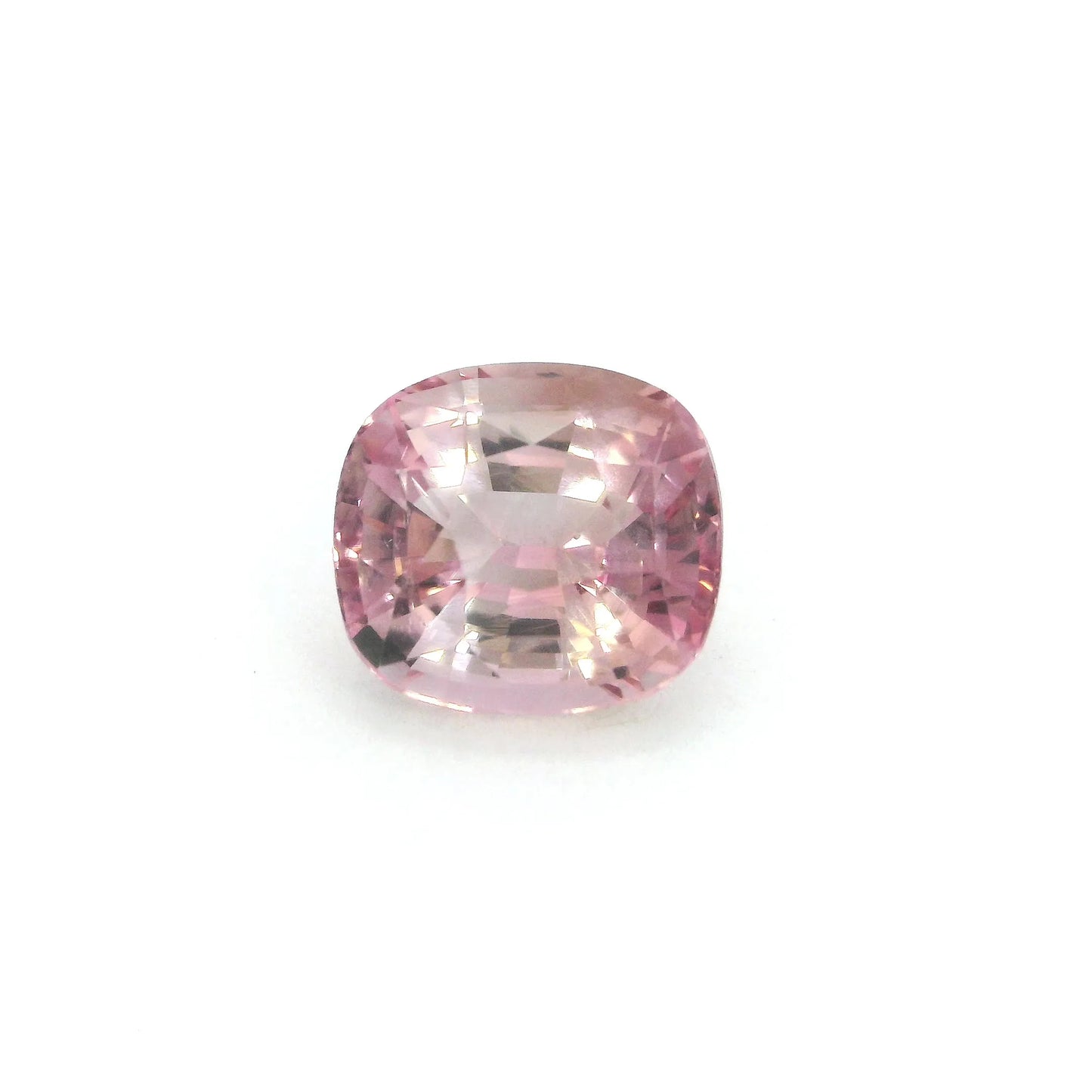 3.08ct Cushion Natural Tourmaline (Colour Pink, Clarity Slightly Included, Cut Faceted)