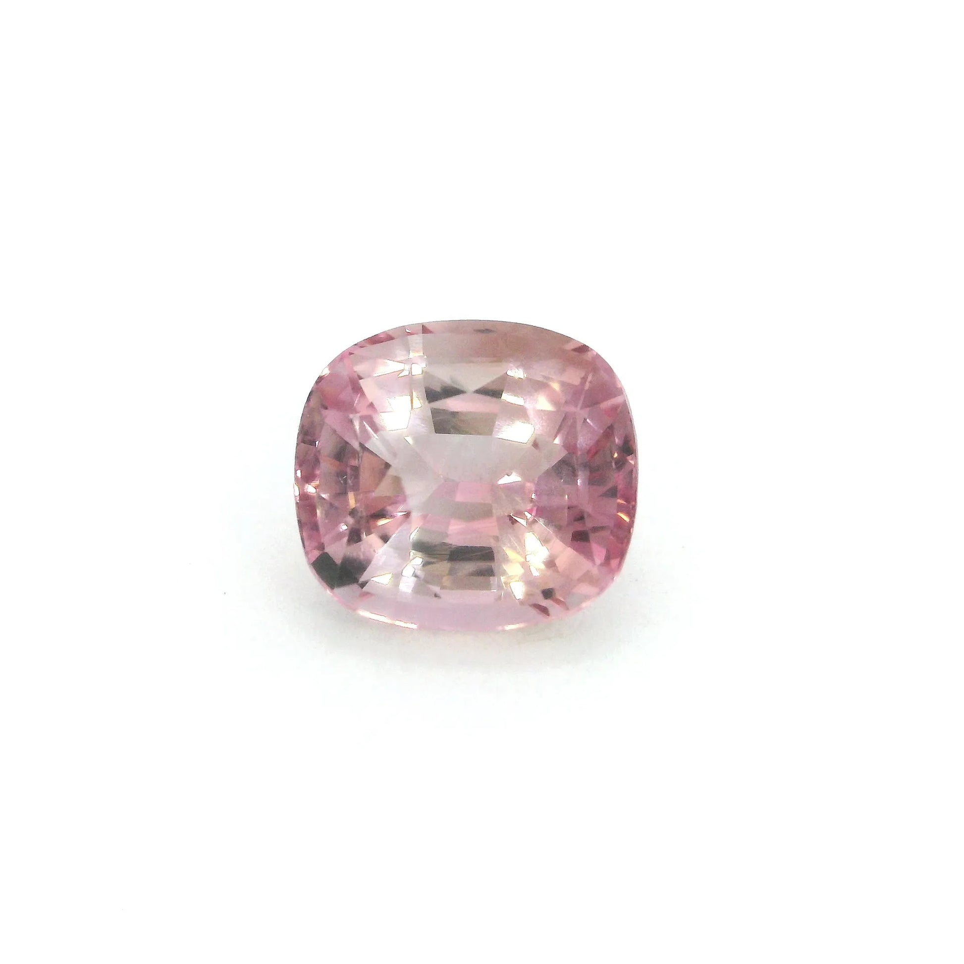 3.08ct Cushion Natural Tourmaline (Colour Pink, Clarity Slightly Included, Cut Faceted)