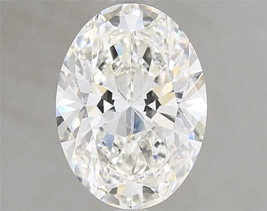 3.08ct Oval Lab Grown Diamond (Colour G, Clarity VVS2, IGI Certified)