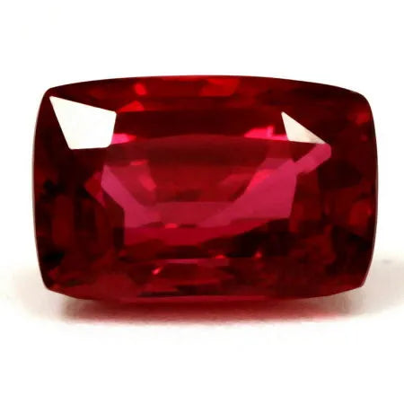 3.11ct Cushion Natural Ruby (Colour Red, Clarity Eye Clean, Cut Faceted)