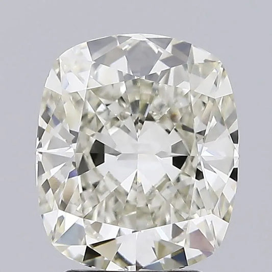 3.16ct Cushion modified Lab Grown Diamond (Colour H, Clarity VVS2, IGI Certified)