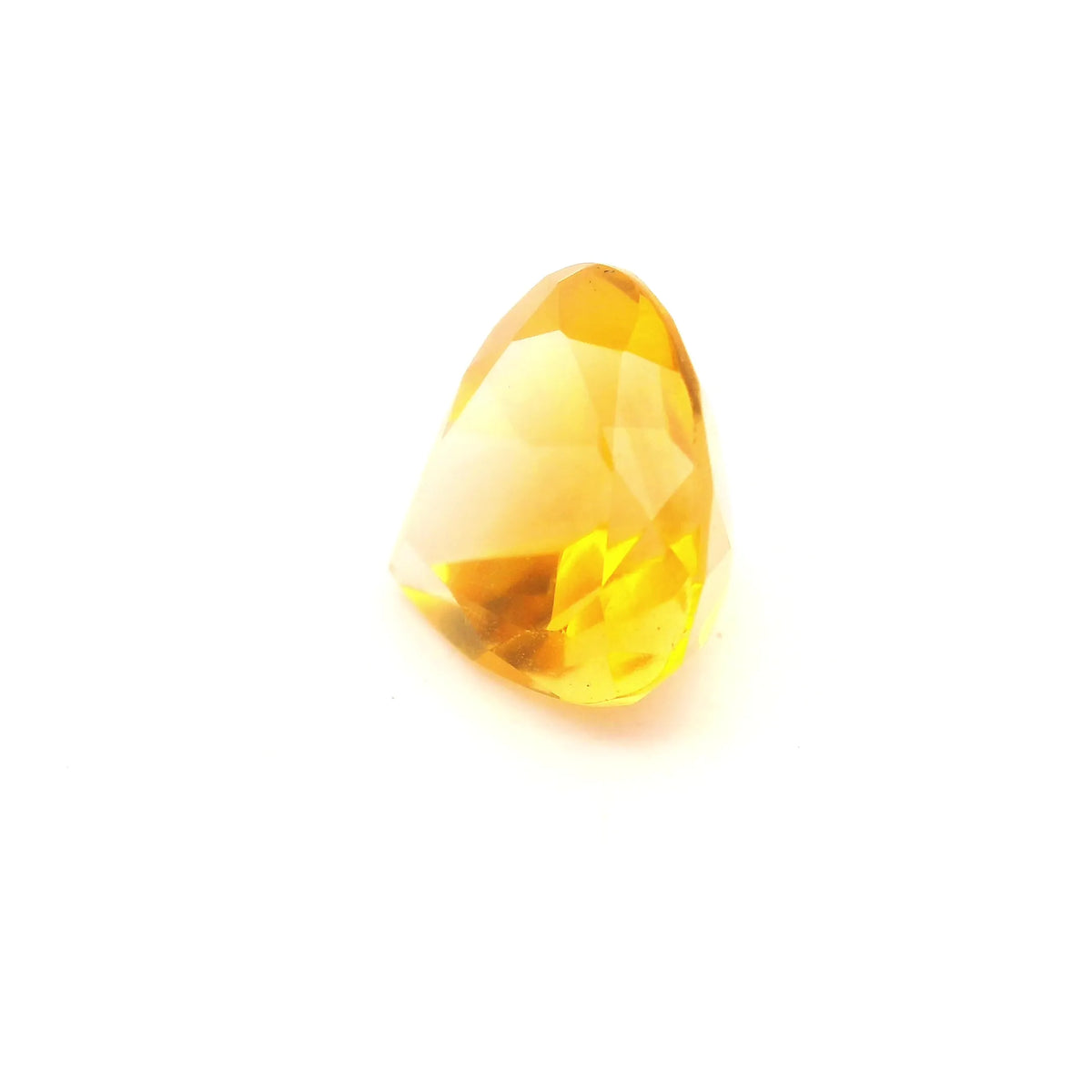 3.19ct Pear Natural Citrine (Colour Yellow, Clarity Eye Clean, Cut Faceted)