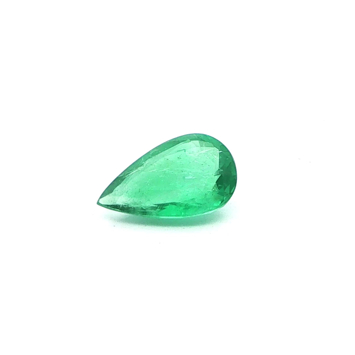 3.26ct Pear Natural Emerald (Colour Green, Clarity Slightly Included, Cut Faceted)