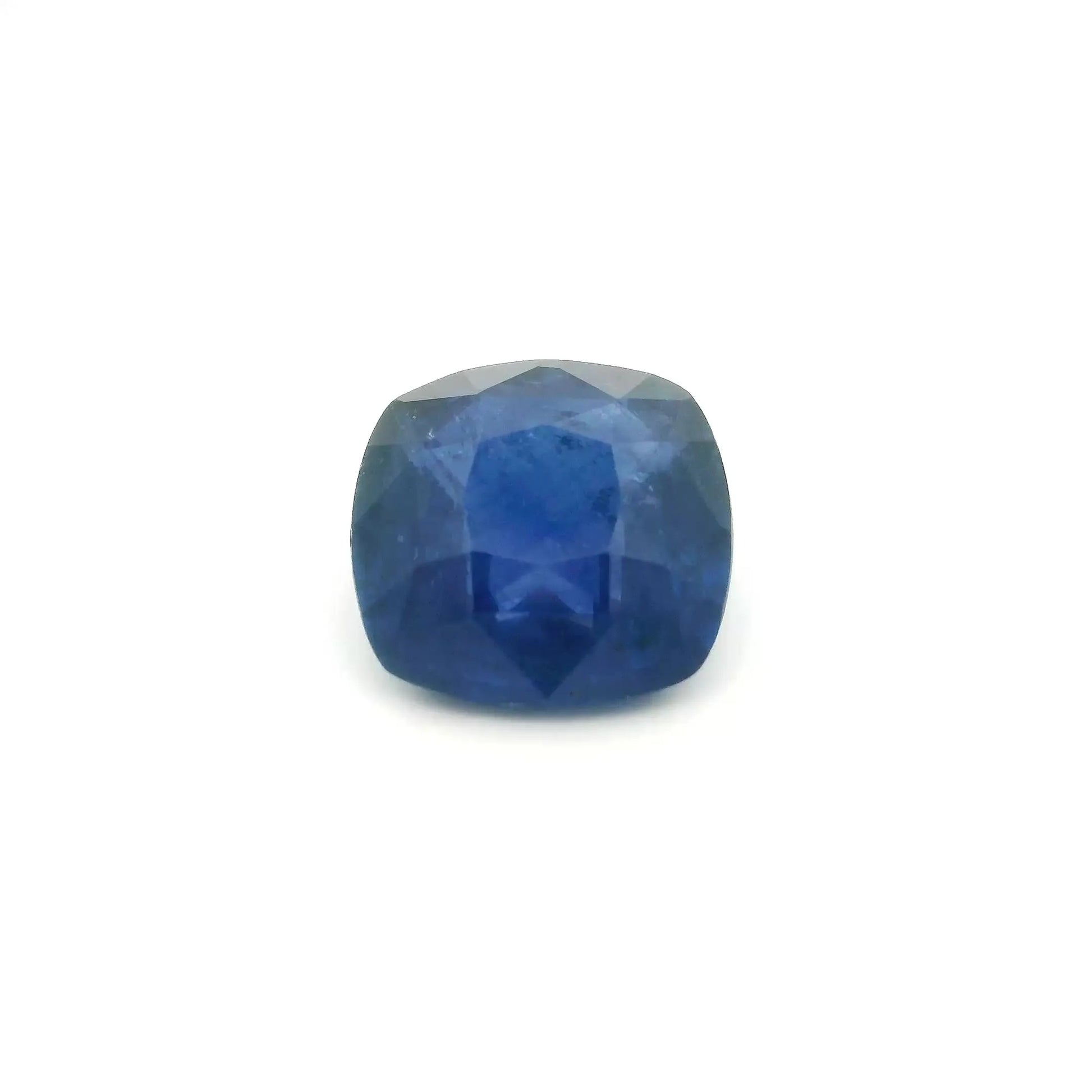 3.27ct Cushion Natural Sapphire (Colour Blue, Clarity Moderately Included, Cut Faceted)