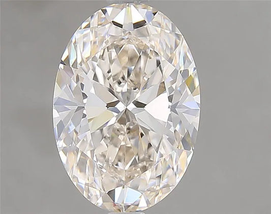 3.31ct Oval Natural Diamond (Colour J, Clarity VVS1, GIA Certified)