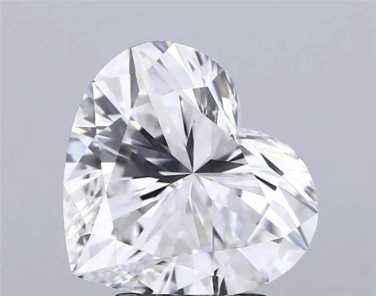3.40ct Heart Lab Grown Diamond (Colour D, Clarity VS1, IGI Certified)