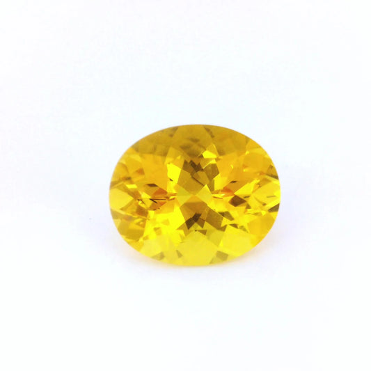 3.40ct Oval Natural Heliodor (Colour Yellow, Clarity Eye Clean, Cut Faceted)