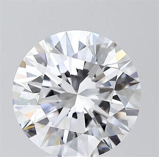 3.45ct Round Natural Diamond (Colour D, Clarity FL, Cut EX, GIA Certified)