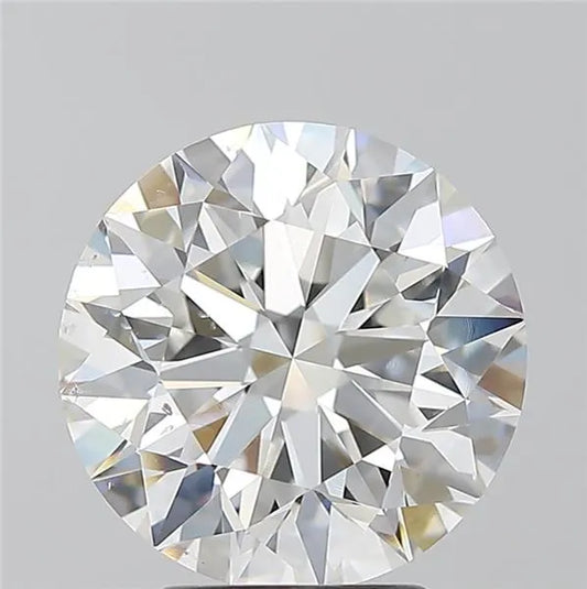 3.50ct Round Natural Diamond (Colour F, Clarity SI1, Cut EX, GIA Certified)