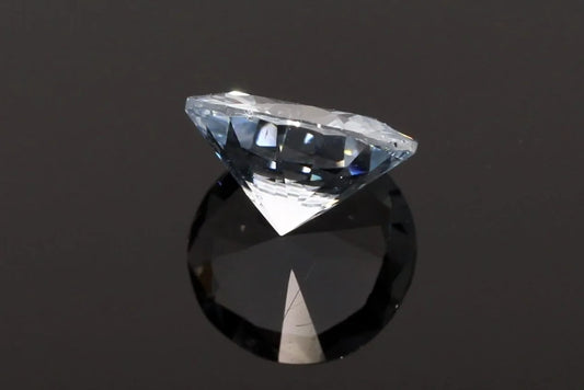 3.51ct Round Natural Sapphire (Colour White, Clarity Eye Clean, Cut Faceted)