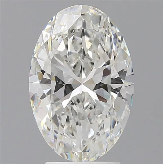 3.52ct Oval Lab Grown Diamond (Colour F, Clarity VS1, IGI Certified)