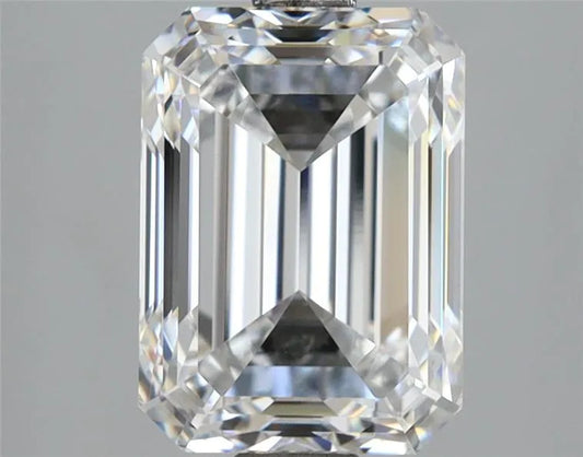 3.54ct Emerald Lab Grown Diamond (Colour D, Clarity VVS2, IGI Certified)