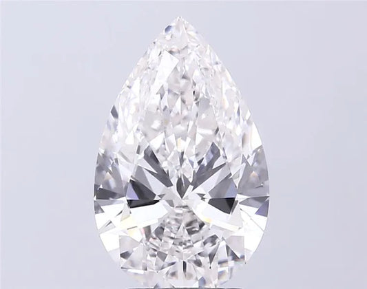 3.60ct Pear Lab Grown Diamond (Colour F, Clarity VS1, IGI Certified)