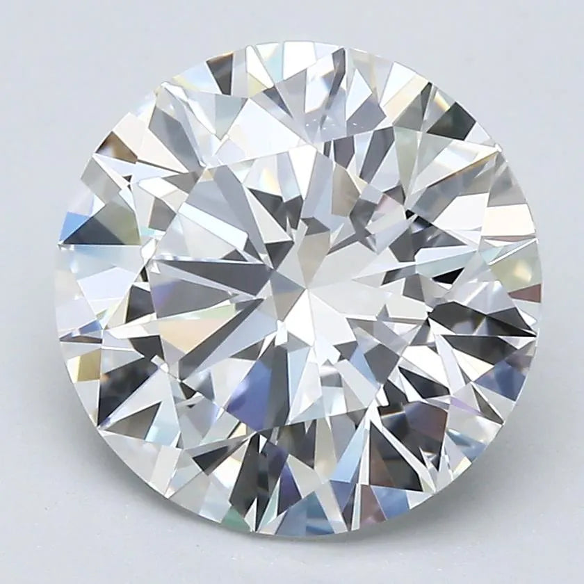 3.61ct Round Natural Diamond (Colour D, Clarity IF, Cut EX, GIA Certified)