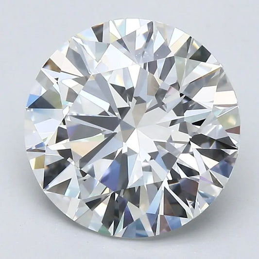3.61ct Round Natural Diamond (Colour D, Clarity IF, Cut EX, GIA Certified)